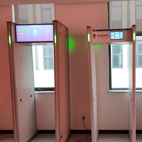 Detector de Metales Inteligente de 18 Zonas con Alarma de Luz y Audio Dual para Detección de Contrabandos en Aeropuertos y Estaciones