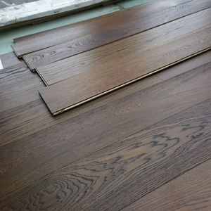 Parquet de acacia de hoja pequeña corta preacabado/sin terminar - Product Image 1