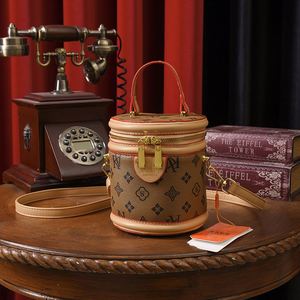 Spring and Summer Ladies Fashion Stylish Multi-purpose Shoulder-Strap Bucket <b>Bag</b> <b>Small</b>-Look Handbag PU Material 20295 - Product Image 2