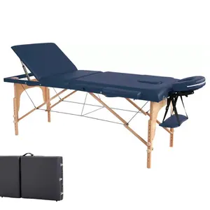 Camilla Para Masaje Plegable Lash Bed 3 Section Massage Folding Bed Portable Spa Massage Table