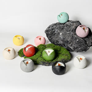 Modern Simple Coconut Wax Empty Cup Container DIY Handmade <b>Scented</b> <b>Candle</b> Diffused Spar Essential Oil Home Decoration Christmas - Product Image 1