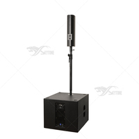 Haut-parleur gamme complète colonne de son série AL subwoofer actif 15 pouces équipement audio de scène professionnel AL454 AL456