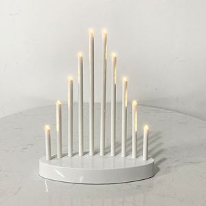 New Arrivals Innovation 10L Plastic Candle <b>Light</b> Christmas Led <b>Light</b> for Diy Christmas Decoration Supplies - Product Image 3