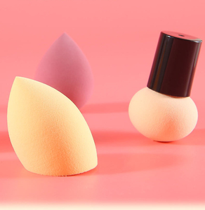 Ensemble d'éponges mélangeuses sans latex, coussin d'air sec, bouffée de poudre, éponge de maquillage de beauté, tête de <span class=keywords><strong>champignon</strong></span>, ensemble d'œufs de maquillage - Product Image 5
