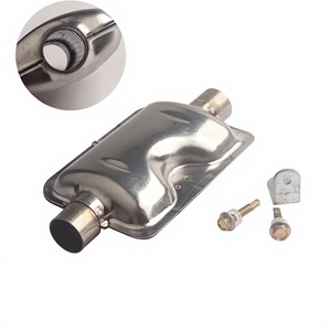 <b>Universal</b> Stainless Steel Muffler For Parking Heater Exhaust System Automotive <b>Parts</b> - Product Image 2