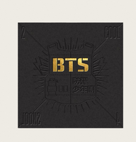 BTS Bangtan Boys 2 COOL 4 SKOOL Debut Single CD Deluxe Edition avec Photobook Marchandise K-pop