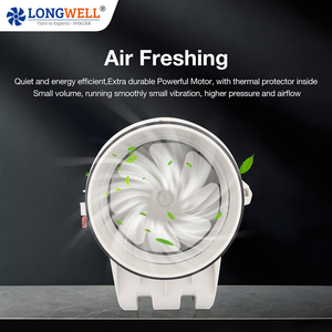 Longwell personnalisé Super silencieux EC Ventilation <span class=keywords><strong>ventilateur</strong></span> axial 4-8 pouces <span class=keywords><strong>extracteur</strong></span> <span class=keywords><strong>d</strong></span>'<span class=keywords><strong>air</strong></span> pour usine de fabrication échappement Super silencieux - Product Image 3