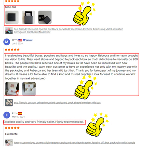 Milan thiết kế sang trọng giấy vuông từ cuốn sách hình các tông đồ trang sức bao bì box với Ribbon - Product Image 5