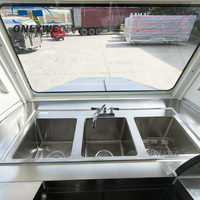 Nouveau véhicule de cuisine mobile vintage food caravan remorque retro citroen hy ice cream coffee food truck van entièrement équipé à vendre