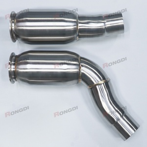 RD Exhaust Racing Cat S55 Equal Length Mid Pipes for BMW M2C F87 2018-2020 High Flow Catted Downpipe Exhaust - Product Image 5