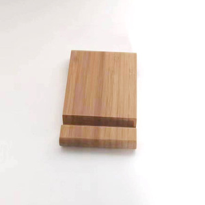Soporte de bambú para teléfono, soporte de escritorio de madera, soporte portátil para personas perezosas para ver videos - Product Image 2