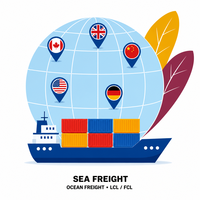Service de logistique internationale aérien et maritime DDP LCL le moins cher, Top 10 des transitaires express de Chine vers les États-Unis, le Royaume-Uni et le Canada