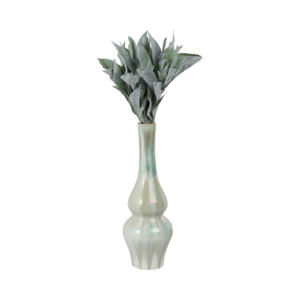 Vaso Scultoreo Alto in Ceramica per Arredamento Soggiorno, Vaso Decorativo per Fiori da Esposizione su Mensola Camera da Letto, Accento per la Casa - Product Image 2