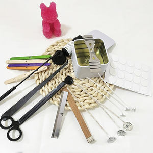 ที่ใส่ไส้ตะเกียงไม้แบบหลุมเดียวใช้ซ้ำได้ทนทานสำหรับการทำเทียนแบบทำมือ - Product Image 3