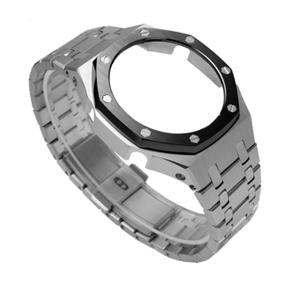 สาย GA2100สำหรับอะไหล่ G-shock อุปกรณ์เสริมสำหรับ5th กรอบโลหะ316ตัวเรือนสแตนเลสสำหรับ <span class=keywords><strong>Casio</strong></span> Ga2100 - Product Image 4