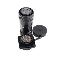 Connecteur robuste Weipu SA28 Push-Pull IP67 2-26 broches, multipaire, prise et fiche, stock d'usine d'origine pour liaison d'alimentation robuste