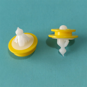 For Volvo V40 V60 XC60 XC90 Fender <b>Wheel</b> Arch Rivet Clip Yellow Fastener Repair <b>Replacement</b> Part - Product Image 1