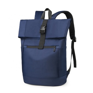 Fashion Design Urban Leisure Business Roll-up <b>Backpack</b> Custom logo College Outdoor <b>Anti</b> <b>Theft</b> <b>Backpack</b> - Product Image 1