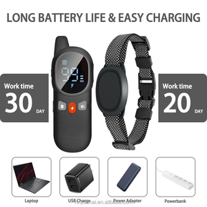 <span class=keywords><strong>Collar</strong></span> de choque impermeable recargable para perros, equipo para cachorros, orinal, buen <span class=keywords><strong>collar</strong></span> de entrenamiento para ladridos de perros con Control remoto de ladridos - Product Image 2