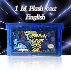 Cartucho de juego USA English 1 M Flash Cart Nameless Platinum Red Psychic Adventures TOO MANY TYPES Ultra Violet para GBA - Product Image 4