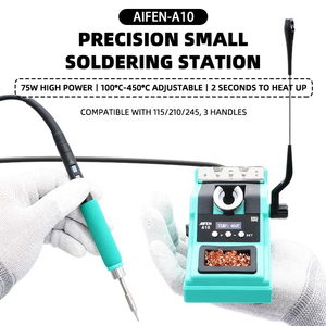 Stazione di Saldatura Digitale Portatile AIFEN A10 210 con Punta per Saldatore Piccola, Riscaldamento Rapido, Modalità Induzione Sleep, Controllo Temperatura al 5% - Product Image 5