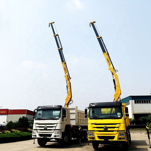 <span class=keywords><strong>Grue</strong></span> pliante montée sur camionnette 1/2/5/10/16/20/25t 6*4 4wd Bras droit <span class=keywords><strong>Grue</strong></span> de chargement <span class=keywords><strong>Camion</strong></span> avec pince à briques Gruas <span class=keywords><strong>Camion</strong></span> - Product Image 1