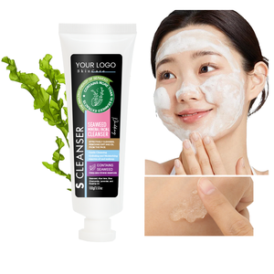 Limpiador Facial de Algas Marinas Naturales con Extracto de 10 Tipos de Algas, Sin Jabón, No Irritante, Elimina Residuos de Maquillaje y Limpia Profundamente los Poros, OEM ODM - Product Image 3