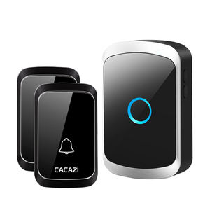 กริ่งประตูบ้านอัจฉริยะไร้สายระยะทาง300เมตรใช้เสียงดนตรี60เสียง - Product Image 1