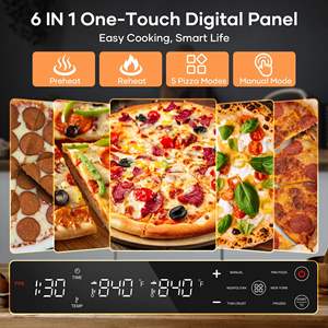 Forno Elettrico per <span class=keywords><strong>Pizza</strong></span> e Torte - 16 Pollici, 12 Pollici - Forno Commerciale OEM del Produttore - Product Image 5