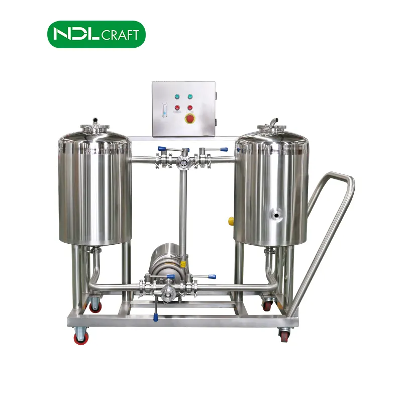 معدات تخمير البيرة SUS304 CIP تنظيف غسالة في مكان خط إنتاج بيرة أستراليا الولايات المتحدة التنظيف بالماء الساخن