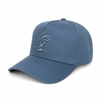 Topi Baseball Kanvas Logo Kustom 5 Panel Bordir Grosir Model Snapback Terstruktur Motif Titik Empat Musim Vintage Olahraga Luar Ruangan Unisex OEM