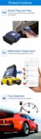 Dispositivo de Rastreo GPS para Vehículos, Sim Obd, Rastreador GPS, Software Gratuito Superior con Android e IOS, Rastreador GPS para Automóviles