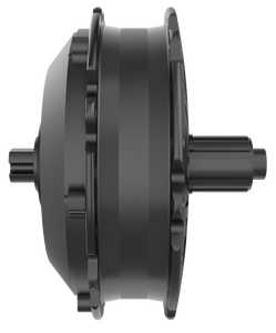 Moteur électrique de vélo à engrenages de <span class=keywords><strong>roue</strong></span> arrière à grande vitesse 48V 36V-60V sans brosse à travers le moyeu d'essieu <span class=keywords><strong>avec</strong></span> frein à disque pour Ebike - Product Image 2