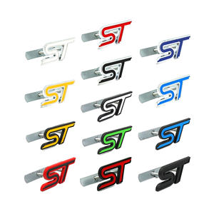 Emblème de calandre avant de voiture en métal 3D, logo <span class=keywords><strong>ST</strong></span>, badge de coffre, autocollant pour <span class=keywords><strong>Ford</strong></span> Focus Fiesta Mondeo EDGE Kuga <span class=keywords><strong>Explorer</strong></span> <span class=keywords><strong>ST</strong></span>, accessoires - Product Image 4