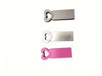 Clés USB en aluminium personnalisées en gros avec logos gravés au laser, USB 2.0/3.0/Micro/Type-C, capacités 4G-64G, cryptage, couleur personnalisée