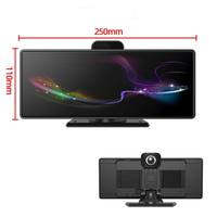 Caméra de tableau de bord de voiture 4K de haute qualité 10,26 pouces avec GPS et WiFi, double caméra, CarPlay et Android Auto DVR, provenant d'un fournisseur fiable