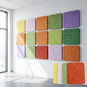 Pannelli Acustici 3D <span class=keywords><strong>a</strong></span> Cubo in Poliestere, Decorazione Murale Insonorizzante per Interni, <span class=keywords><strong>Casa</strong></span> e <span class=keywords><strong>Studio</strong></span> - Product Image 3