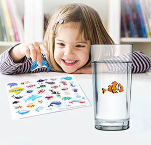 <span class=keywords><strong>Libro</strong></span> <span class=keywords><strong>de</strong></span> pegatinas lavable y reutilizable con temática Oceánica para niños, <span class=keywords><strong>libro</strong></span> <span class=keywords><strong>de</strong></span> calcomanías para actividades infantiles - Product Image 3