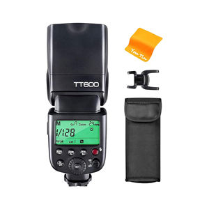 Godox ไฟแฟลช TT600บนกล้องสปีดไลท์พร้อม2.4G การส่งผ่านไร้สายแสงถ่ายภาพสำหรับ Canon <span class=keywords><strong>Nikon</strong></span> Pana - Product Image 2