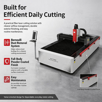Machine de découpe laser à fibre 3000W avec grande table de travail, découpeuse CNC pour la fabrication de profilés métalliques de rampes d'escalier