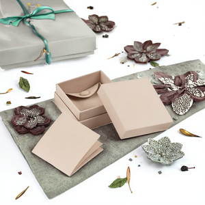 Boîtes d'emballage de luxe pour bijoux et montres en carton rigide recyclable sur mesure en gros avec logo - Product Image 2