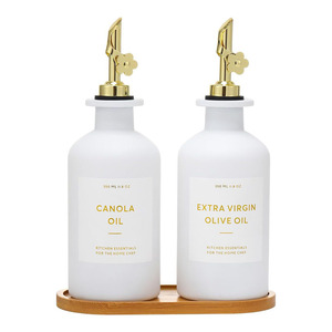 Vente en gros de fournitures de cuisine de couleur unie bouteille d'huile de stockage domestique avec couvercle bouteilles d'huile d'olive en céramique de <span class=keywords><strong>vinaigre</strong></span> de sauce - Product Image 1