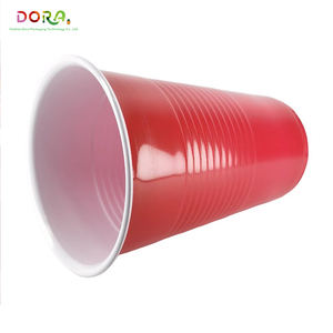 18oz/510ml Rote Einweg-Trinkbecher aus PP-Kunststoff für Partys - Product Image 3