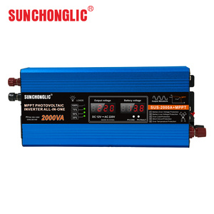 พัดลมระบายความร้อน Sunchonglic 2000AL ประสิทธิภาพสูง MPPT สำหรับระบบออฟกริด ใช้ไฟ AC 220V ให้กำลังไฟ 95% สำหรับอินเวอร์เตอร์พลังงานแสงอาทิตย์แบบออฟกริดรุ่น SUS-2000AL - Product Image 4