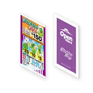 Biglietto Gratta e Vinci con Linguetta, Stampa Offset o Digitale OEM, Carta Patinata a Doppio Strato, Tema e Dati Personalizzati - Product Image 3