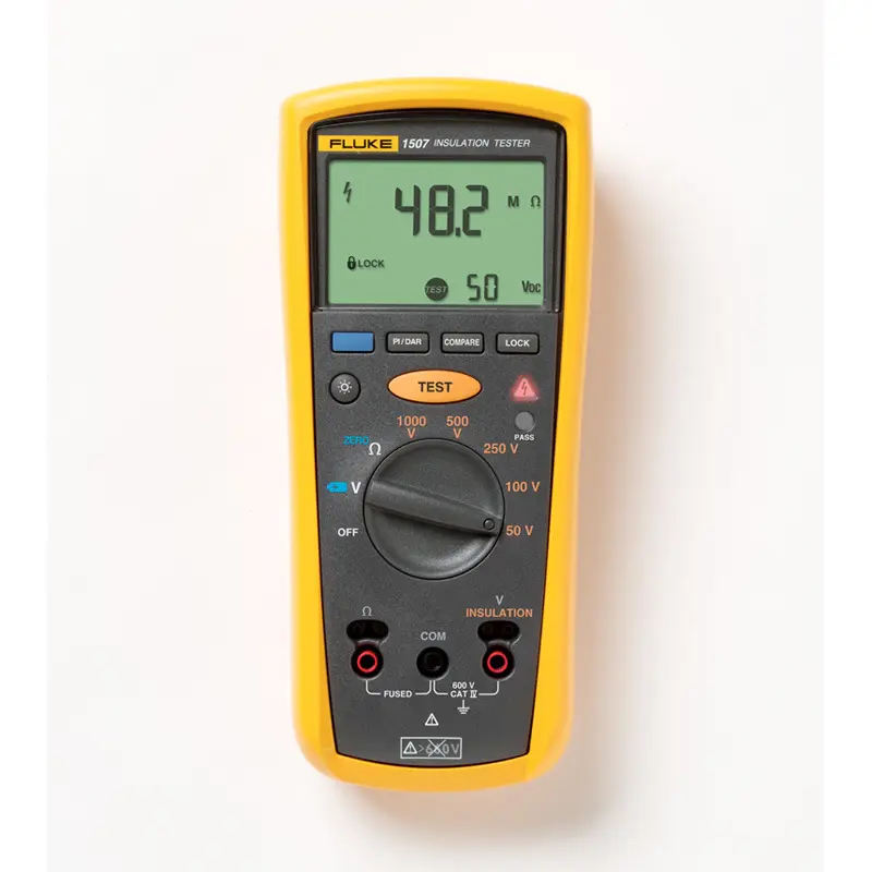 Fluke 1507絶縁抵抗テスター、50〜1000 Vデジタルマルチメーター