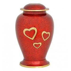 Urna de cremación de mariposa, suministros funerarios de urna de aluminio con descuento, color negro - Product Image 4