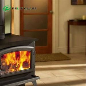 Panel de Vidrio Templado Transparente Resistente al Calor de 4 mm, Sólido, Industrial, de FELIX, para Puertas de Chimenea, Garantía de 3 Años - Product Image 2