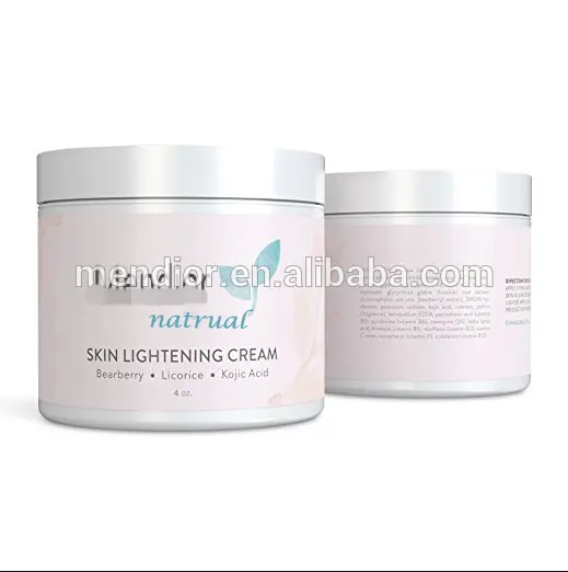 Menior OEM pure kojic skin lightening cream best skin lightening cream to black in america