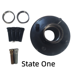 Pièces de remorque de type américain à grand <span class=keywords><strong>prix</strong></span>, essieu de remorque à 4 trous pour moyeu de roue de remorque de 2000 Lbs - Product Image 4